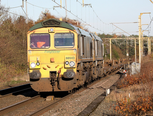 66543-66618 Chelford 6M25 Hunslet Yd - Basford Hall 201124